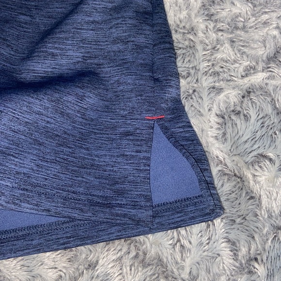 Columbia Sz M funnel neck pull over fleece lined blue - Picture 3 of 10